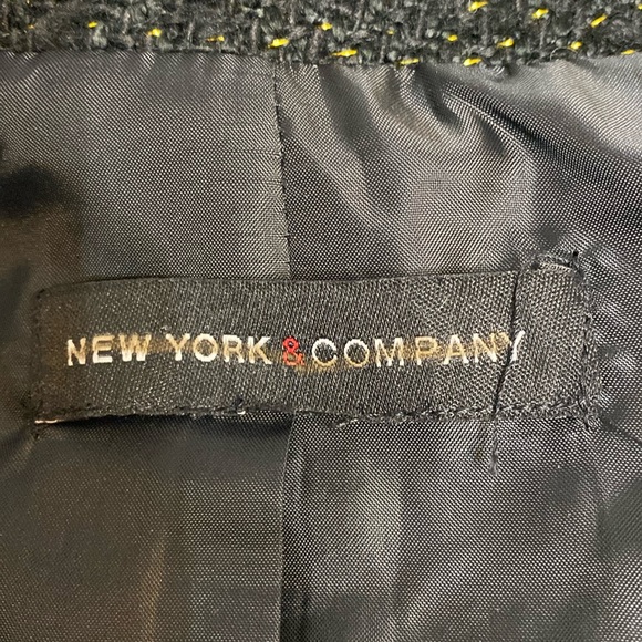 New York & Co black/gold jacket size medium - Picture 5 of 11